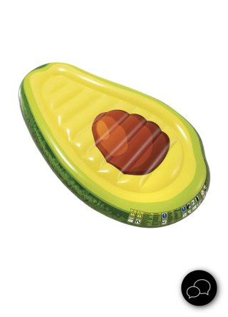 Colchoneta Hinchable Aguacate Intex