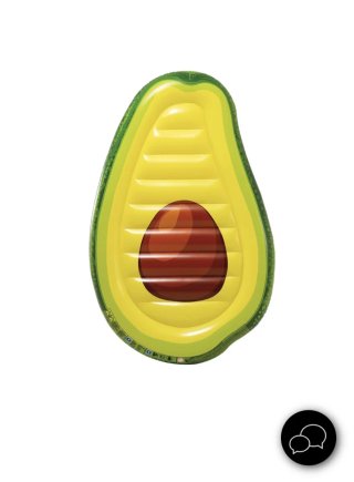Colchoneta Hinchable Aguacate Intex