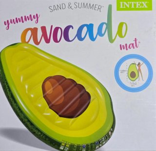 Colchoneta Hinchable Aguacate Intex