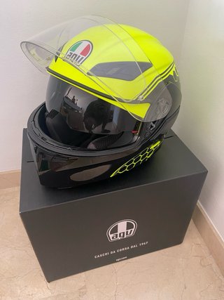 Casco Modular AGV Compact ST Amarillo