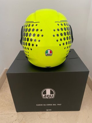 Casco Modular AGV Compact ST Amarillo