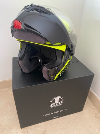 Casco Modular AGV Compact ST Amarillo