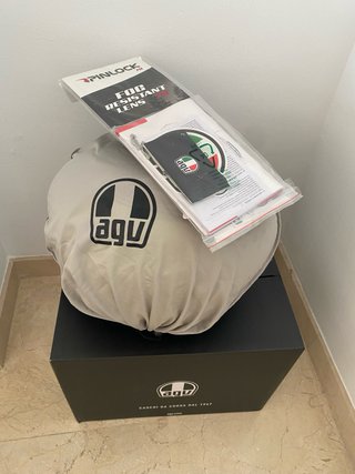 Casco Modular AGV Compact ST Amarillo