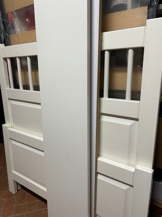 Estructura Cama IKEA HEMNES Blanca Negociable