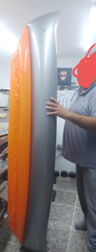 Kayak inflable 2 metros