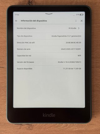 Kindle Paperwhite (12.ª generación) 16 GB + funda