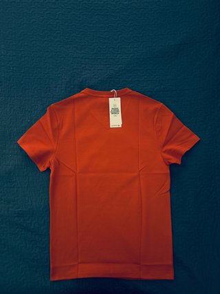 Camiseta Lacoste Talla S Naranja