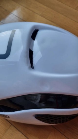 Casco Abus GameChanger Blanco y Negro.