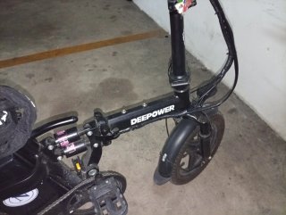 Bicicleta Eléctrica Deepower Negra