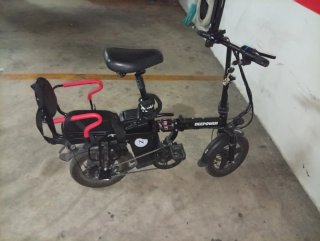 Bicicleta Eléctrica Deepower Negra