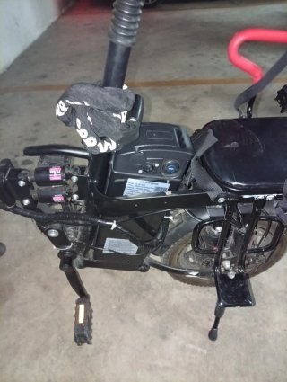 Bicicleta Eléctrica Deepower Negra