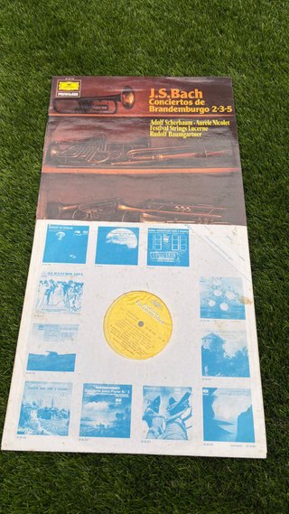 LP “Conciertos de Brandeburgo, 2,3 y 5” J.S. BACH