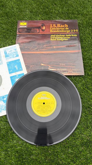 LP “Conciertos de Brandeburgo, 2,3 y 5” J.S. BACH