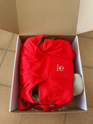 Mochila portabebés Stokke MyCarrier Roja