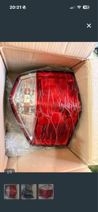 Faro trasero Chevrolet