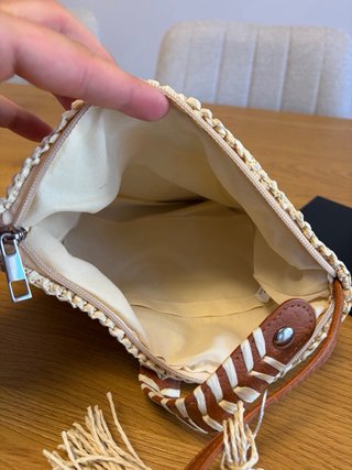 Bolso Rafia Beige Queen Bags Verano