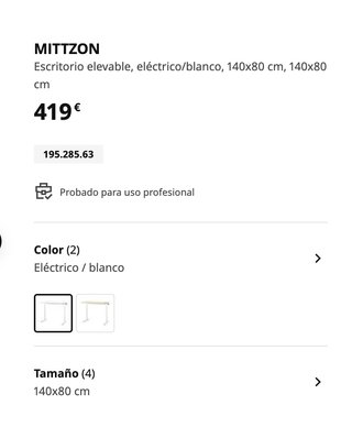Silla Oficina IKEA Markus Vissle Gris Claro
