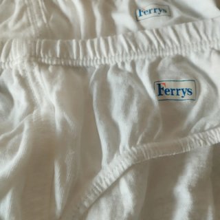 3 Calzoncillos Ferrys Blancos Nuevos