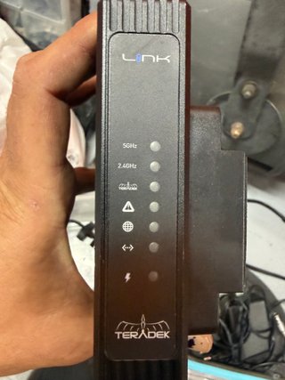 Router Teradek Link con antenas y fuentes