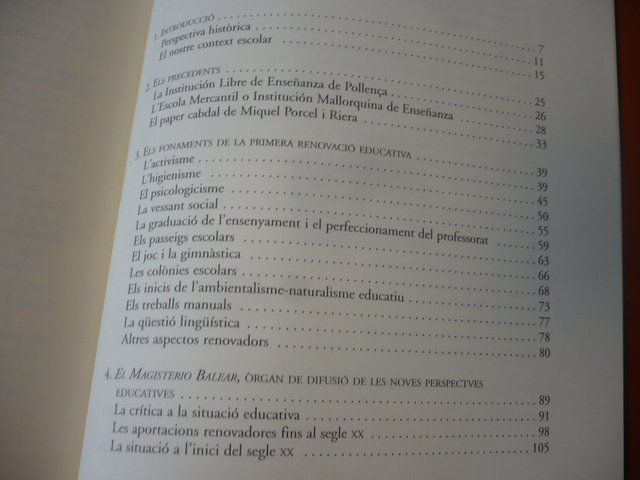 LA RENOVACIO EDUCATIVA A MALLORCA 1880-1936