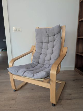 Sillón Poäng Ikea Madera