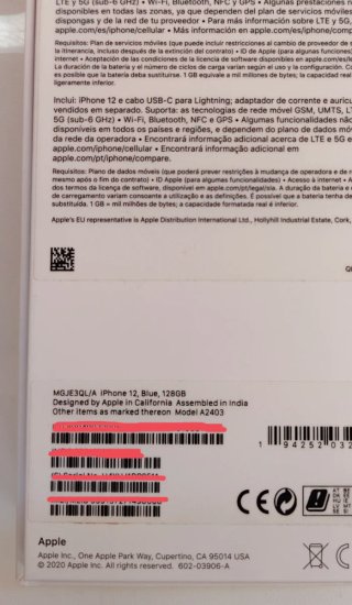 iPhone 12 Azul