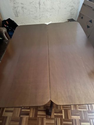 Mesa centro elevable y extensible madera