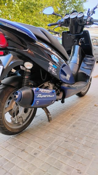 Malaguti Phantom Max 250cc Azul/Negro