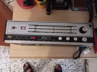 Radio Cassette Sanyo 4 Bandas Estéreo años 60.