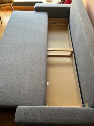 Sofá Cama Ikea 3 Plazas Gris