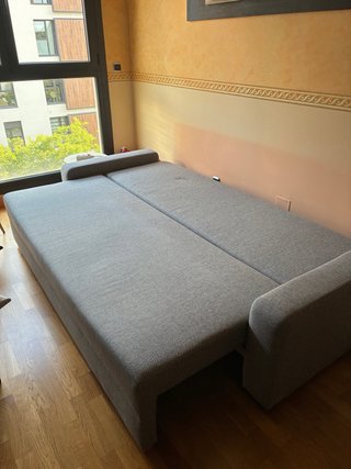 Sofá Cama Ikea 3 Plazas Gris