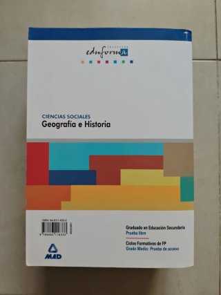 Ciencias sociales: geografía e historia. Gradua...