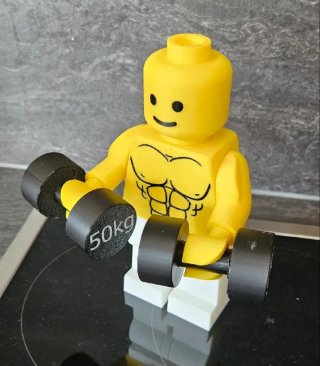 Brick Man Bodybuilder