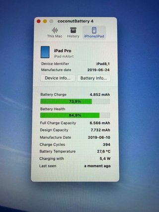 iPad Pro 11 1ª Gen Space Gray