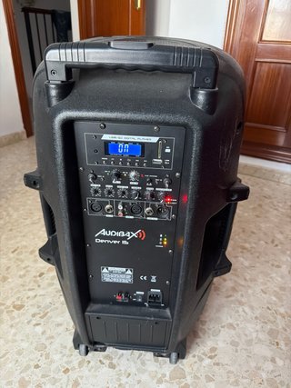 Altavoz Activo AudiBax 15" 500W Negro