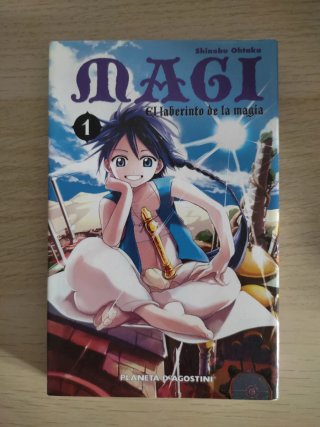 Magi El Laberinto de la Magia Manga Tomo 1