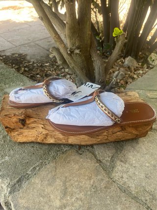 Sandalias Zara Piel T.39