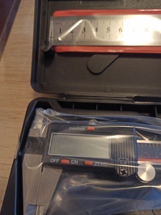 HARDDELL Calibrador Digital Vernier LF01