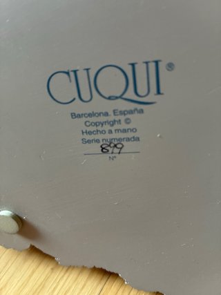 Figura CUQUI orginal niña con cesta