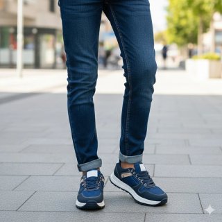 Scarpe uomo SPORTIVE JEANS 40 A 45