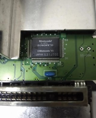 Consola Super Nintendo one chip