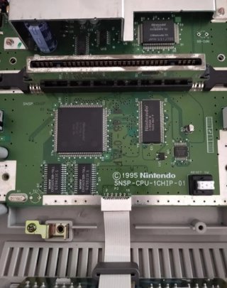 Consola Super Nintendo one chip