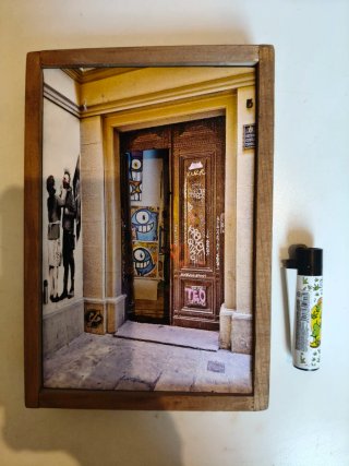 Cuadro 3D Street Art Maxó