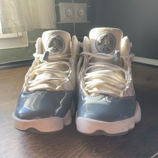 Jordan 6 Rings Bianco e Grigio