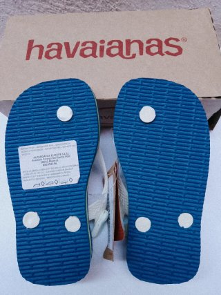 Chanclas Havaianas Baby Azul Talla 22