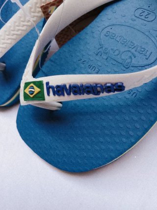Chanclas Havaianas Baby Azul Talla 22
