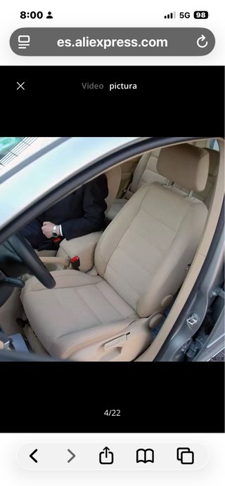 Asientos VW Touran