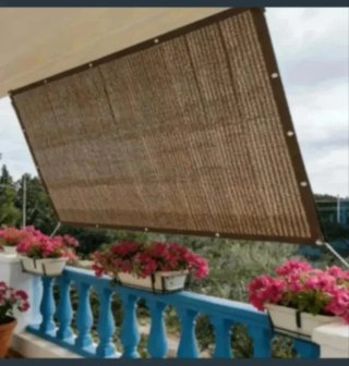 2 Tende a Vela a Rete Ombreggiatura Rettangolare 3X4