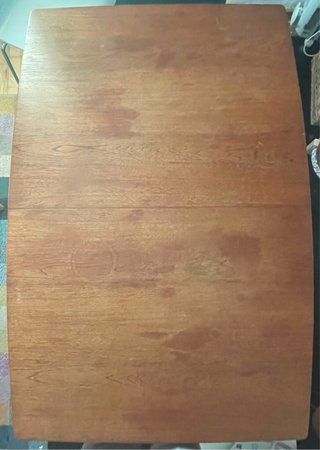 Mesa de comedor de madera extensible