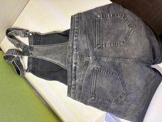 Peto vaquero gris talla 13/14